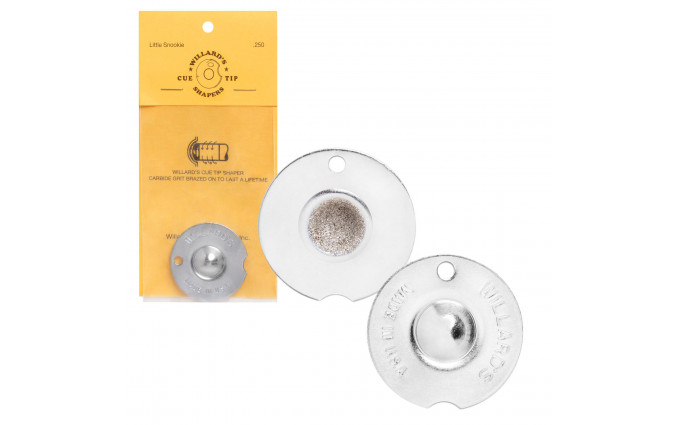 Инструмент для обработки наклейки Willard's Cue Tip Shaper Little Snookie 250 Инструмент для обработки наклейки Willard's Cue Tip Shaper Little Snookie 250