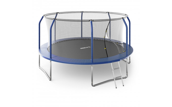 Батут UNIX Line SUPREME BASIC 14 ft (blue) Батут UNIX Line SUPREME BASIC 14 ft (blue)