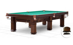 Бильярдный стол для русского бильярда "Provincial" (6 ног, плита 25 мм) Бильярдный стол для русского бильярда "Provincial" (6 ног, плита 25 мм)